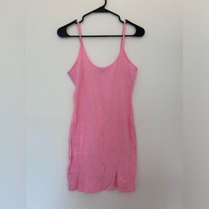 Pink summer dress